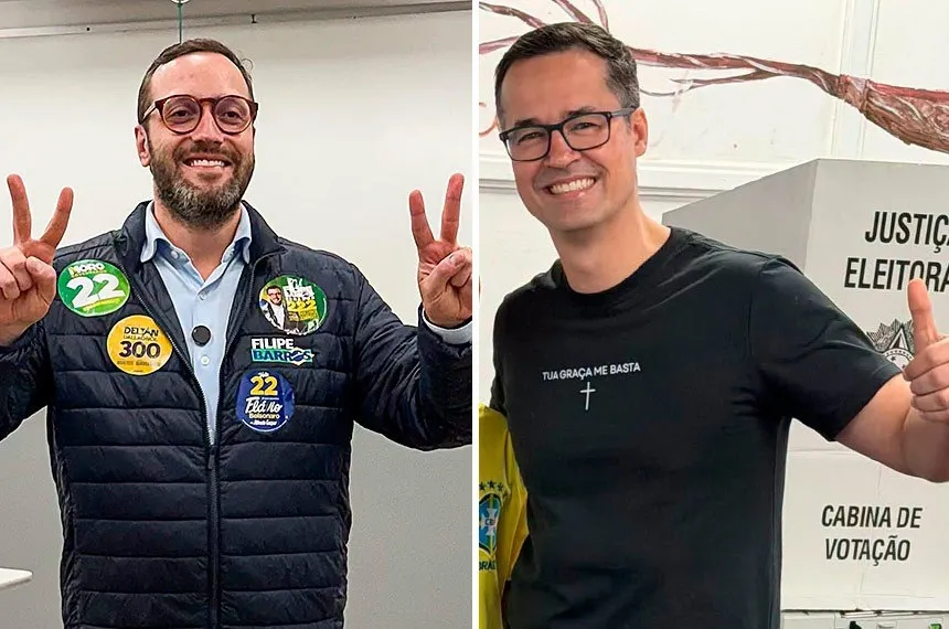 Filipe Barros (PL) e Deltan Dallagnol (Novo) são eleitos senadores pelo Paraná