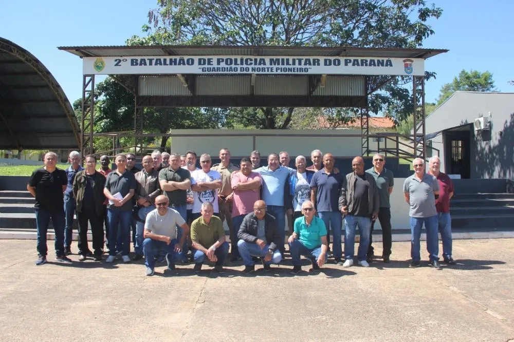 2º BPM celebra Dia do Veterano da PMPR com reencontros, torneio de tiro e confraternização em Jacarezinho
